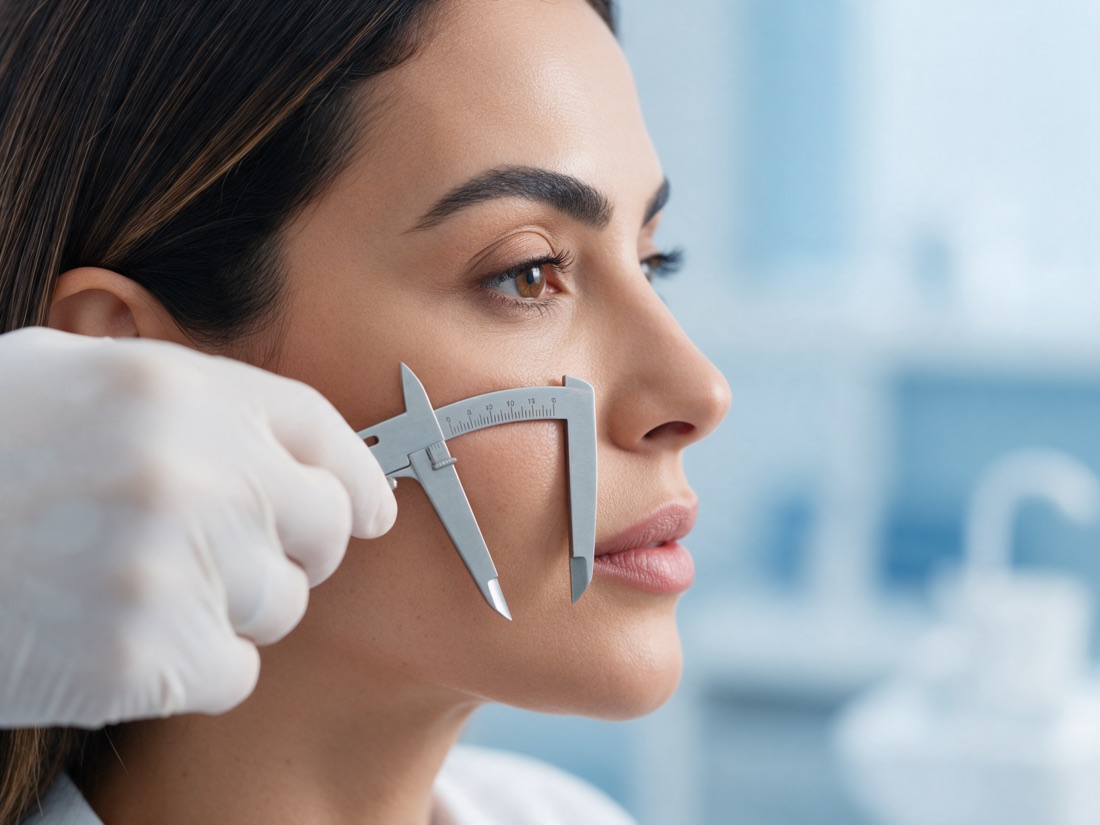 Avaliação de proporções faciais para harmonização orofacial